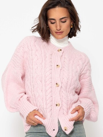 SASSYCLASSY Oversizestrickjacke‌‌‌‌‌‌‌‌‌ in Pink