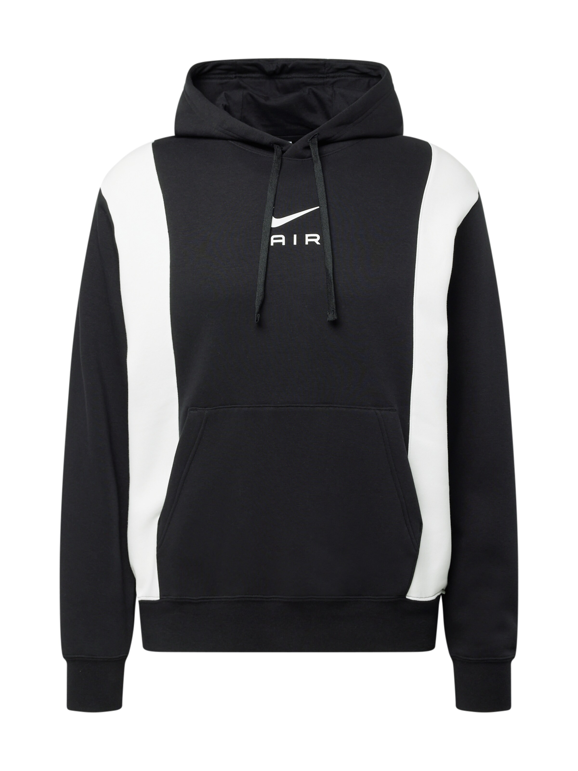Nike Sportswear Athletic Sweatshirt in Black: front