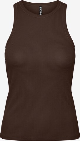 PIECES Top 'RUKA' in Brown: front