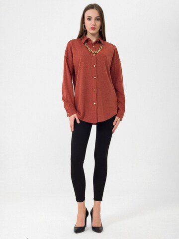 Daniel Hills Bluse in Rot