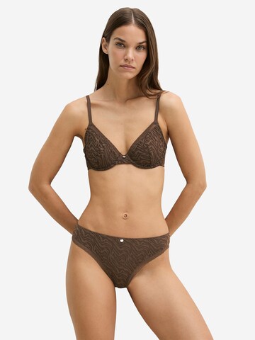 Marc O'Polo Panty ' Classic ' in Brown: front
