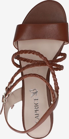 CAPRICE Sandals in Brown