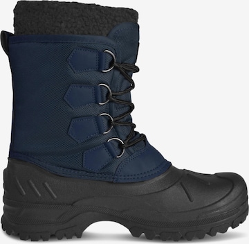normani Snow Boots 'Coldery' in Blue