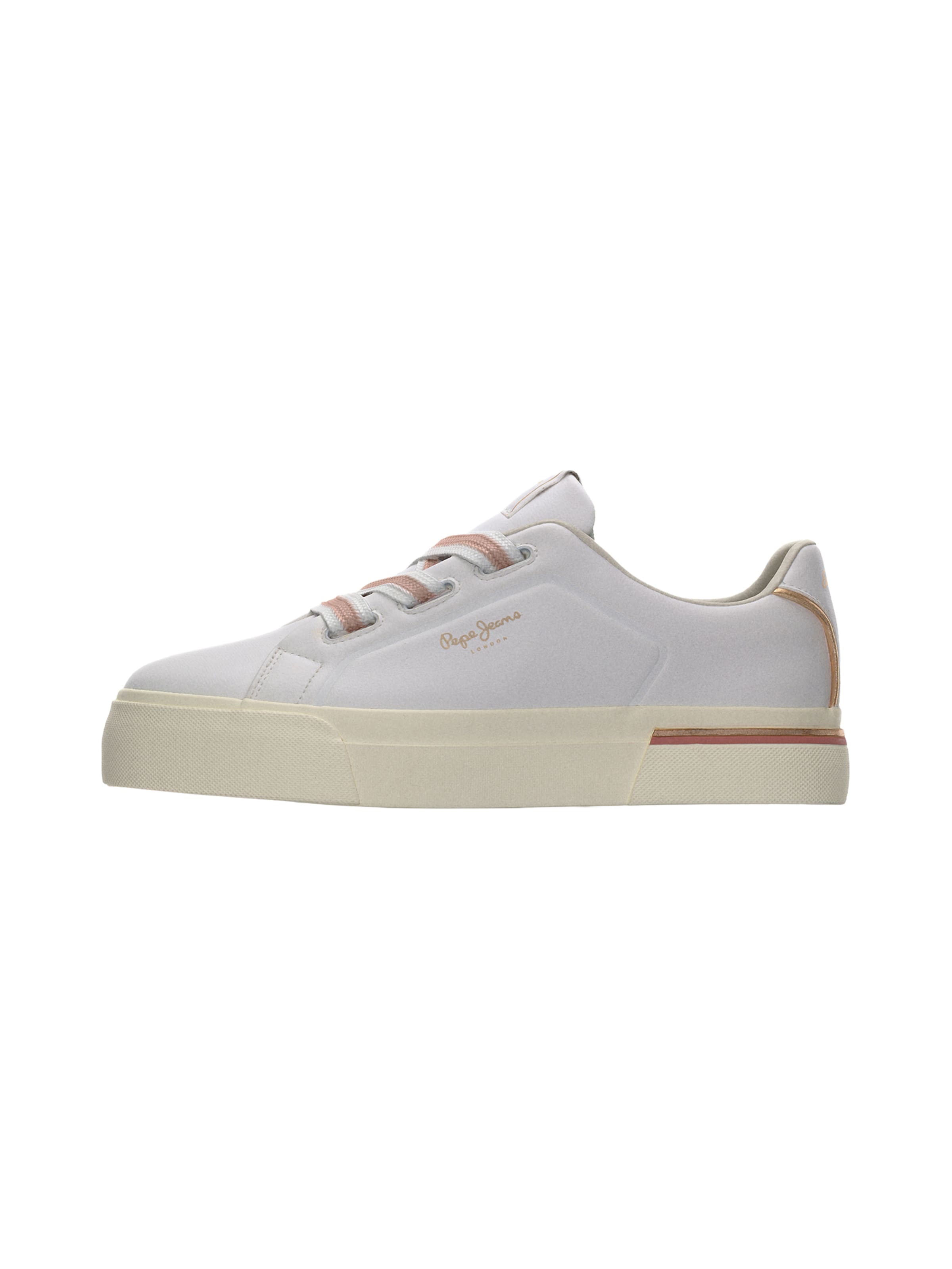 Pepe Jeans - Zapatillas deportivas bajas 'CARLA' en blanco: frente