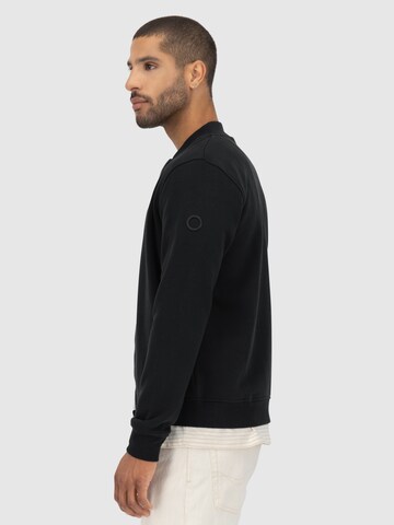 Alife and Kickin - Sudadera con cremallera 'Marvin' en negro