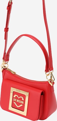 Love Moschino - Bolso de hombro en rojo: frente