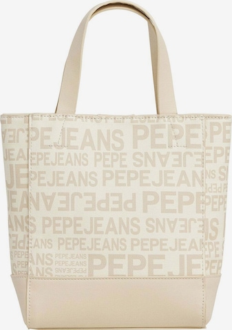 Pepe Jeans - Bolso de mano ' GRACELYN ' en blanco: frente