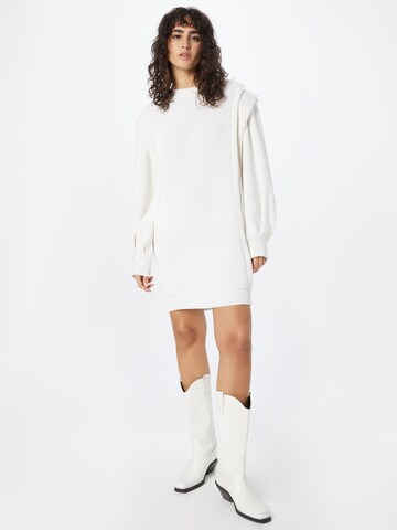IRO Stickad klänning 'LORELY' i vit: framsida