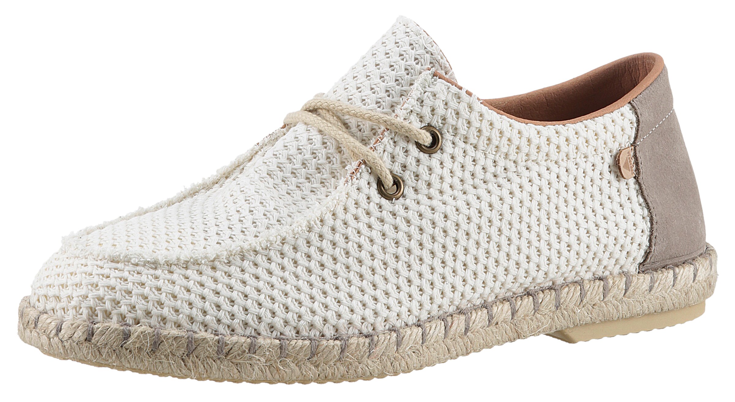 VERBENAS Espadrilles in Weiß: Vorderseite