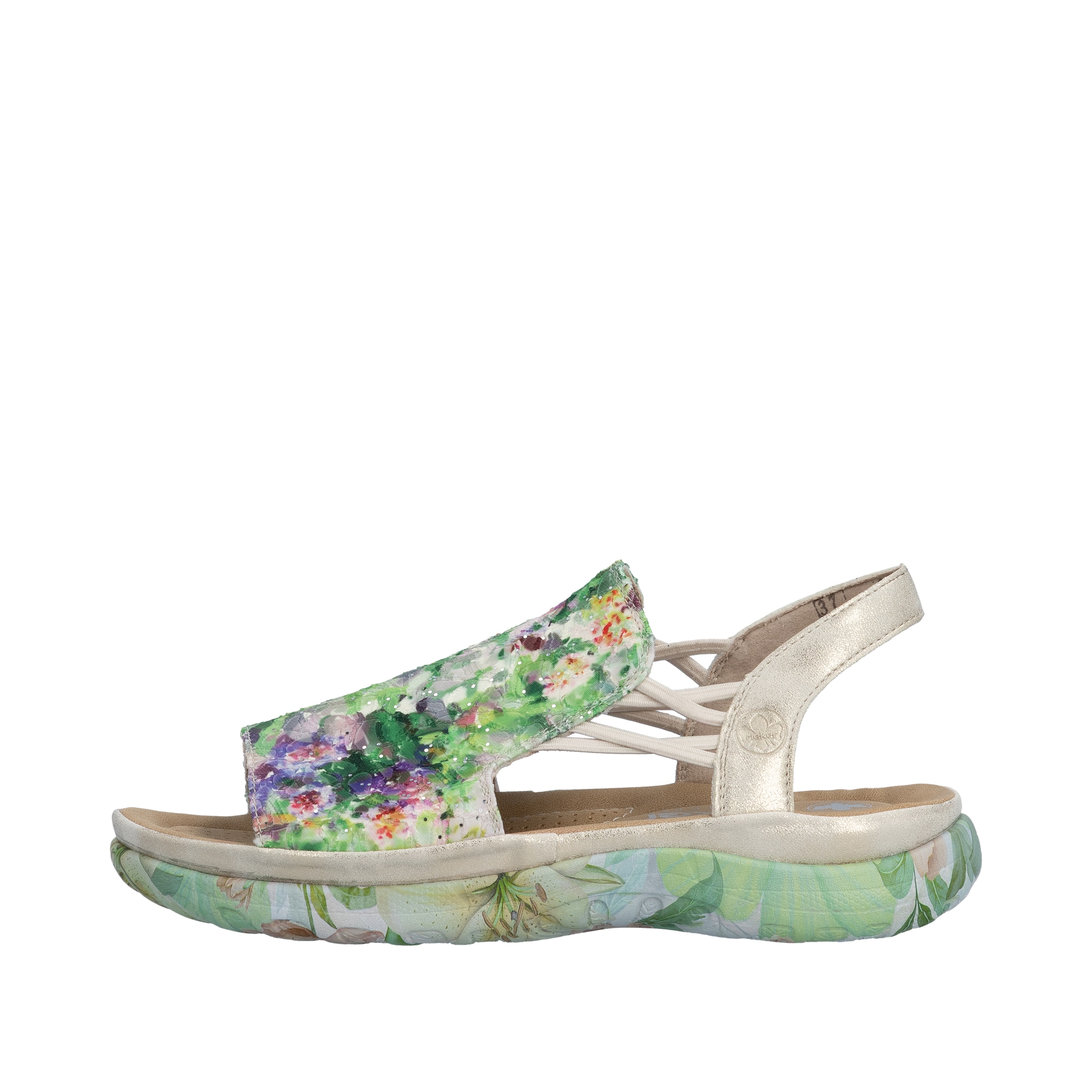 Sandales Rieker en vert