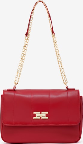 Enrico Coveri - Bolso de hombro 'Rival 3' en rojo: frente
