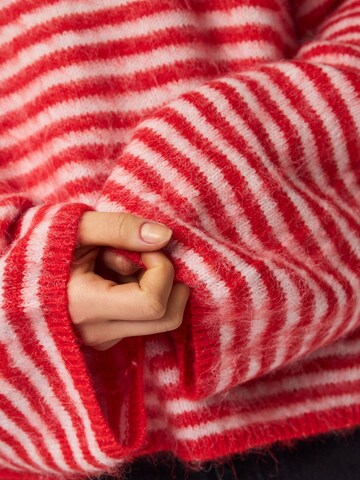 PIECES Pullover 'ADA' in Rot