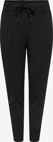 Coupe slim Pantalon 'Carolna' ONLY en noir : devant