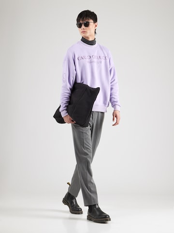 Carlo Colucci Sweatshirt in Lila