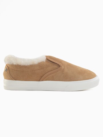 Slip on 'Wilder' Minnetonka en marron