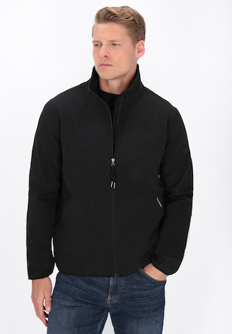 Veste fonctionnelle Schmuddelwedda en noir : devant