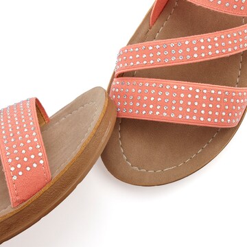 VIVANCE Sandals in Orange
