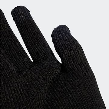 ADIDAS PERFORMANCE Athletic Gloves 'Tiro' in Black
