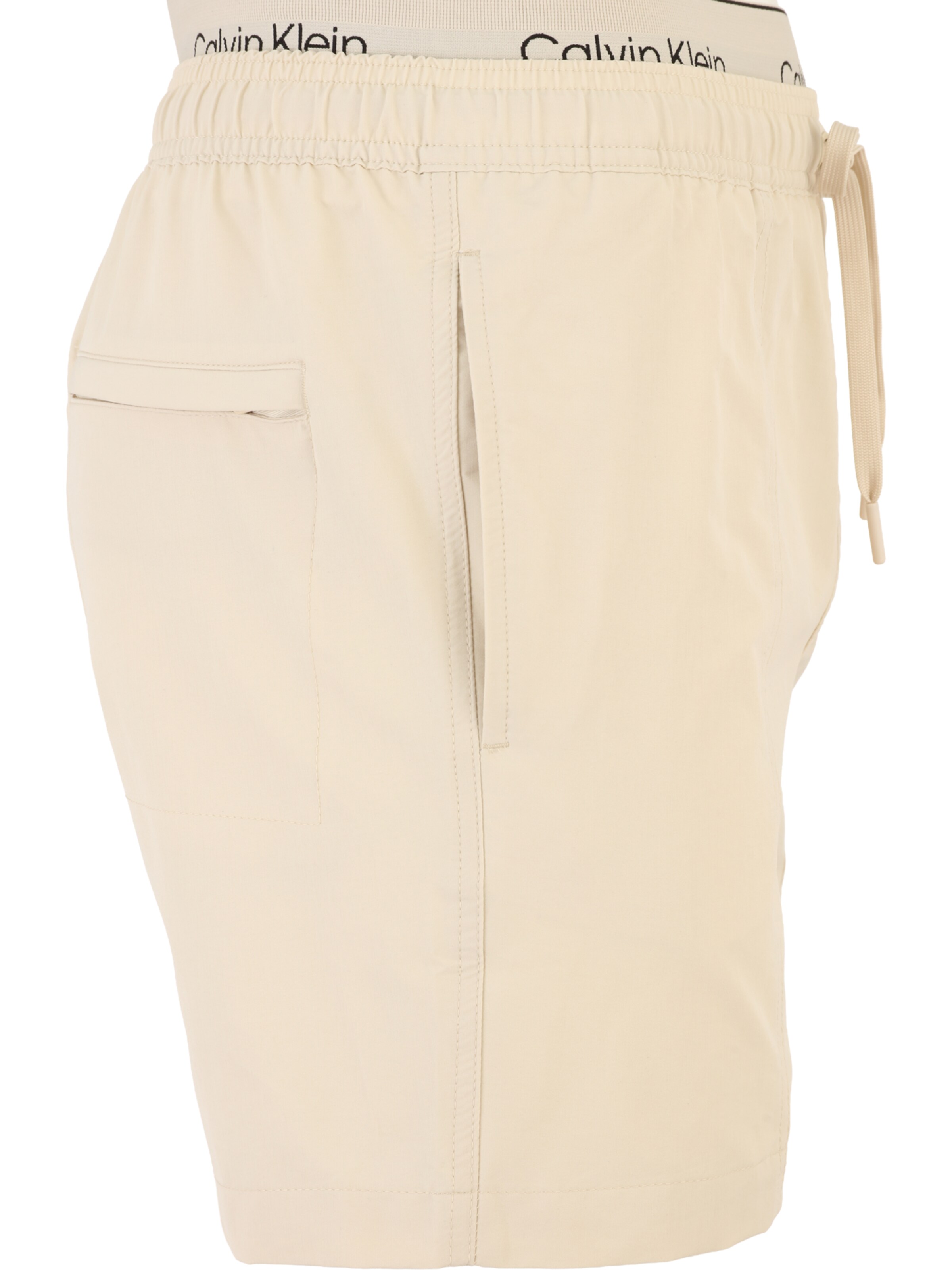 Calvin Klein Swimwear Kratke kopalne hlače | siva barva