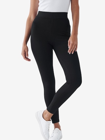 Next Skinny Leggings in Blue: front