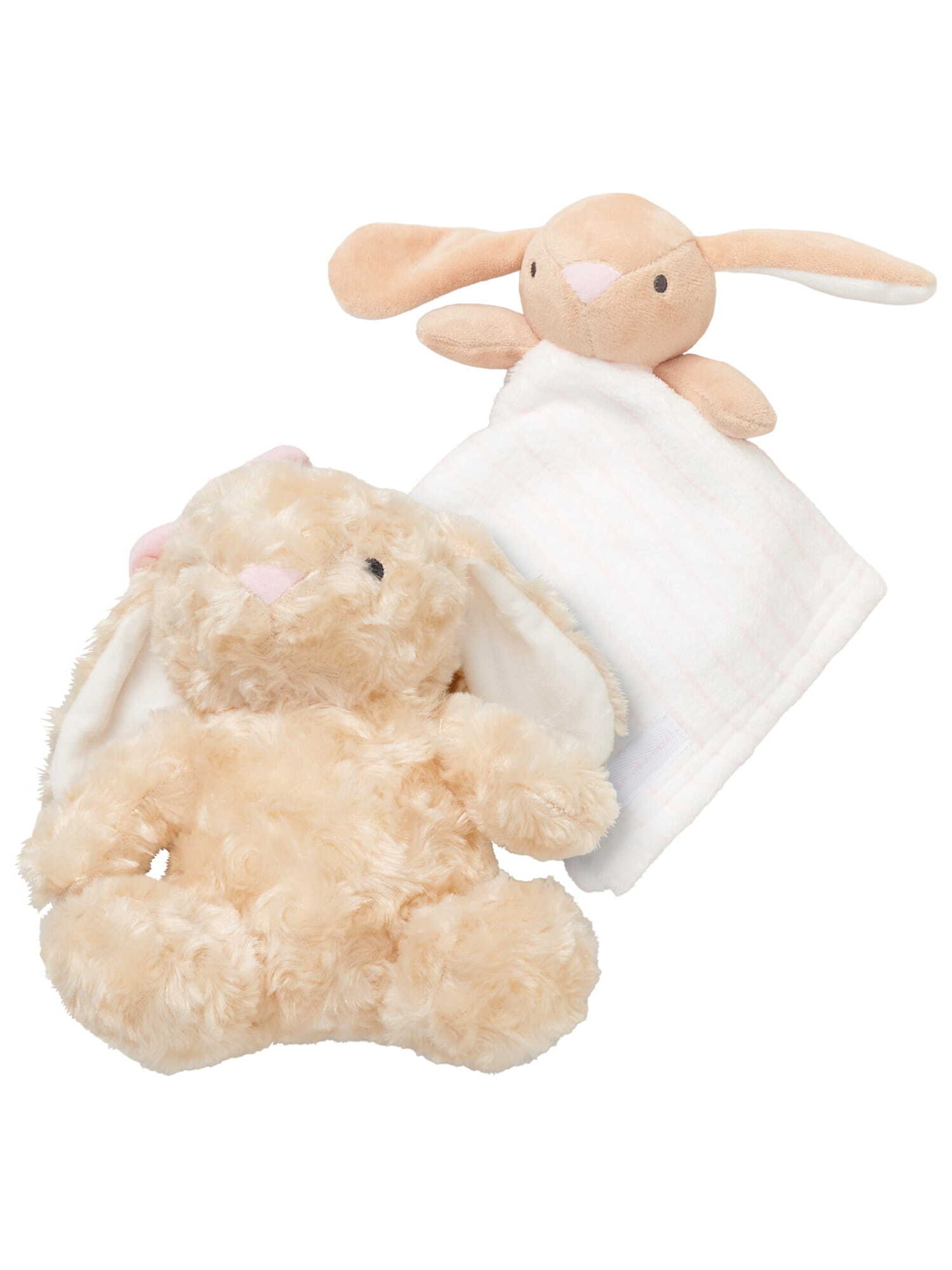 Snuggle Tots Set ' Hase ' in Beige: Vorderseite