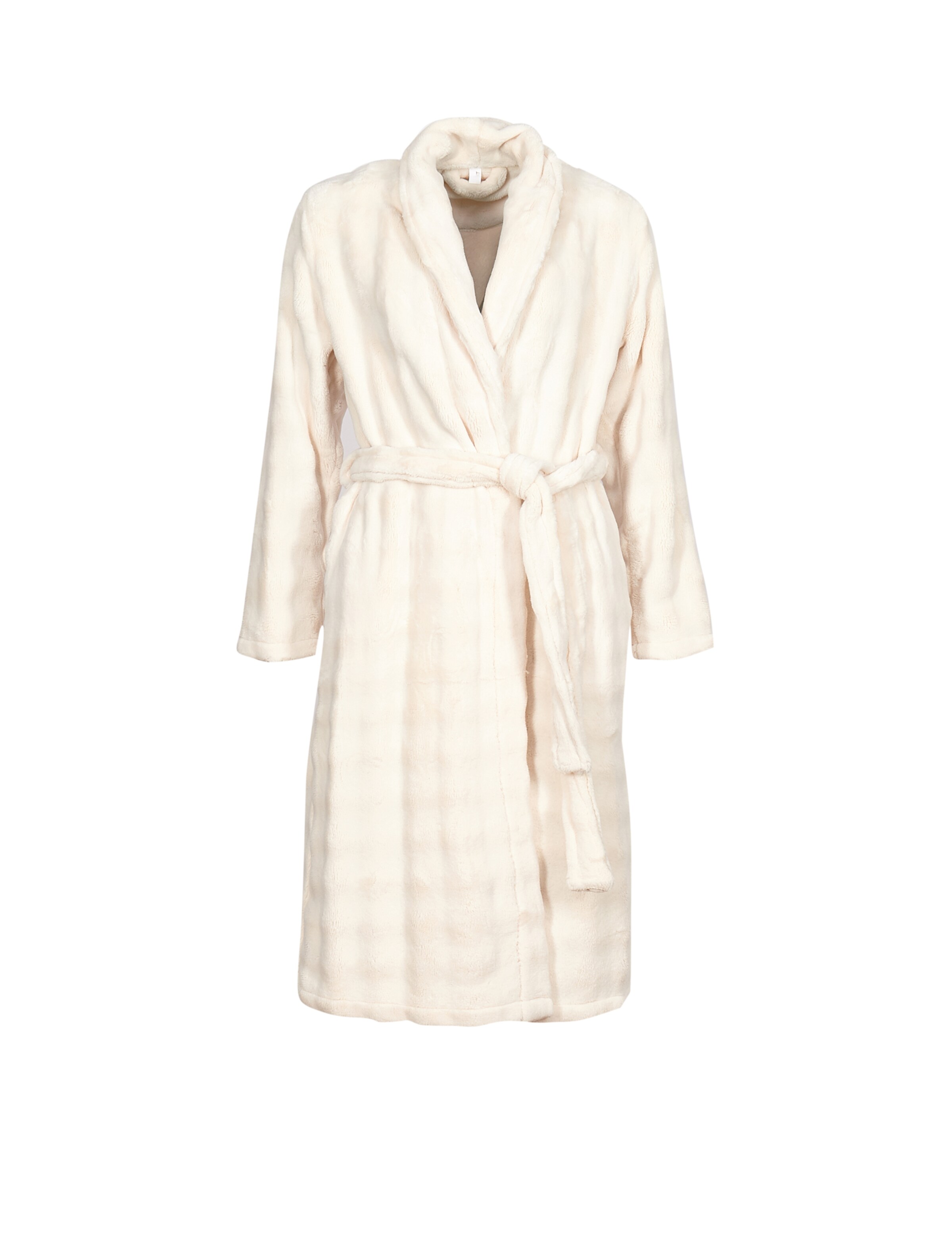 Loungeable Dressing Gown in Beige: front
