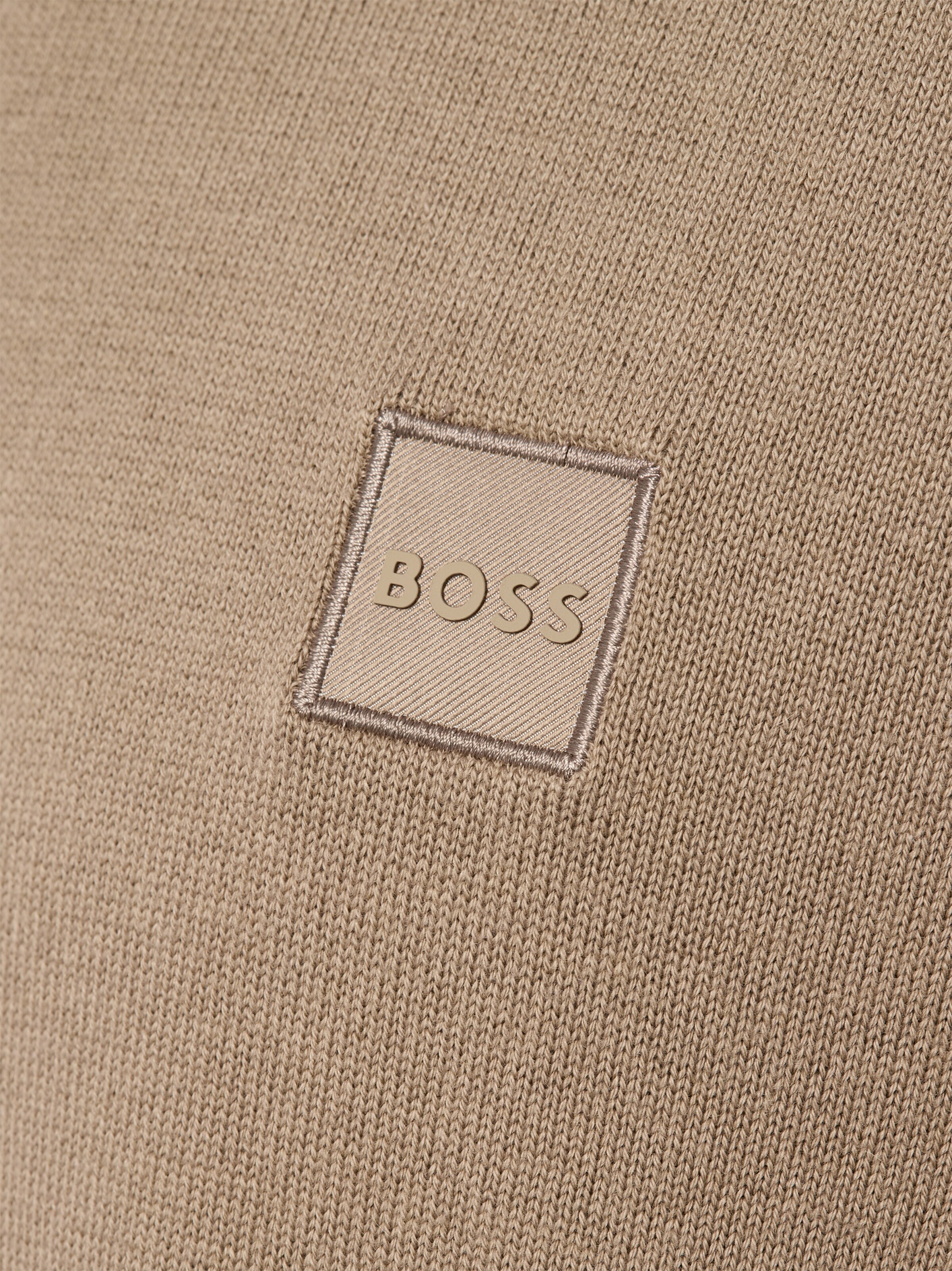 BOSS Trui ' Kanovano ' in Beige