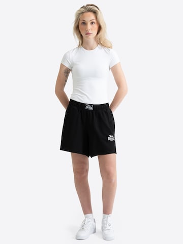 LONSDALE Regular Housut 'Bellshill' värissä musta