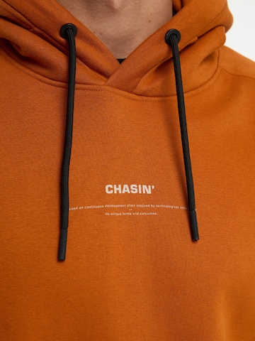 CHASIN' Sweatshirt 'Knox' in Orange