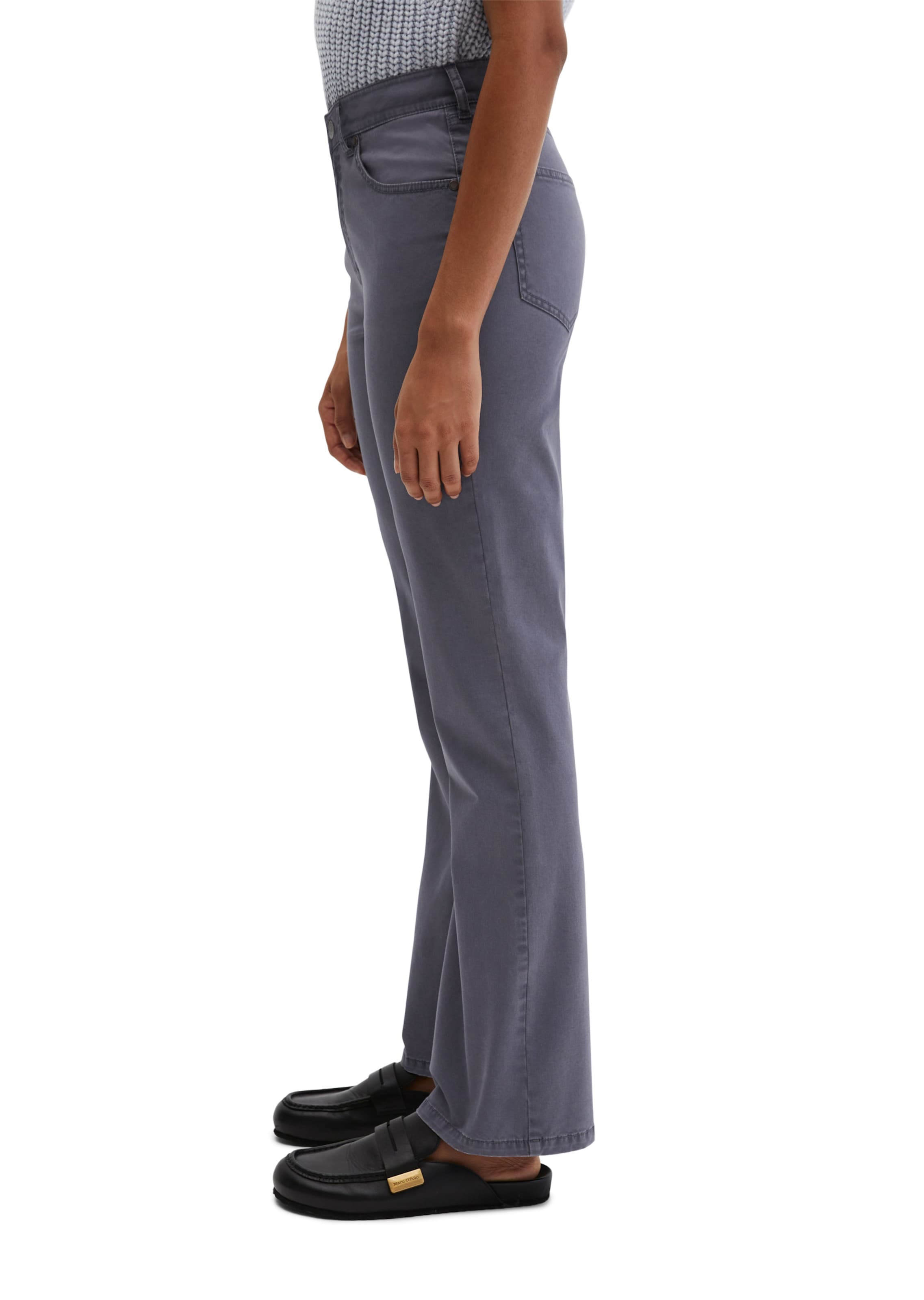 Marc O'Polo Flared Hose in Grau