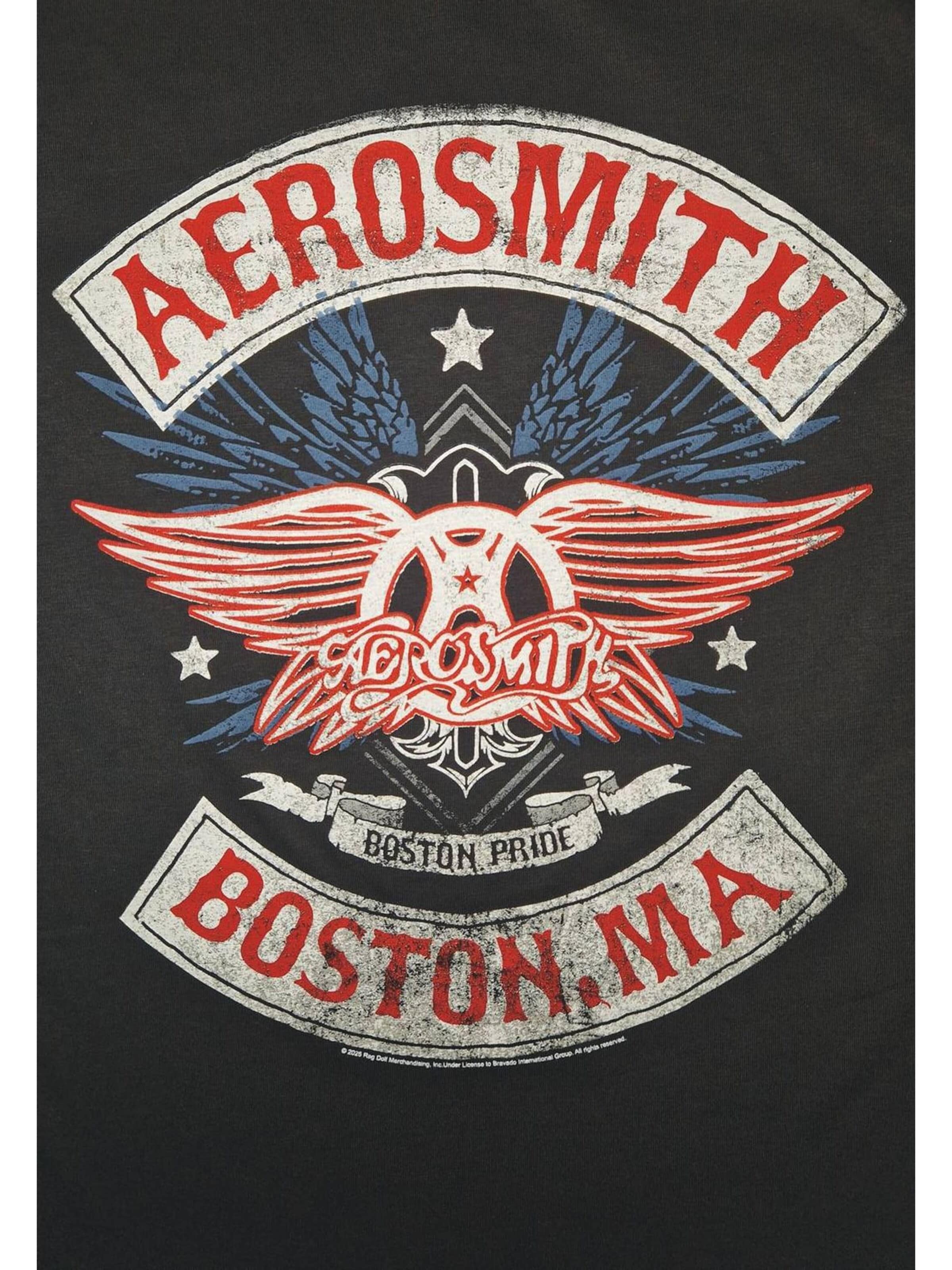 Aerosmith - Camiseta 'Aerosmith Boston Pride T-Shirt' en negro