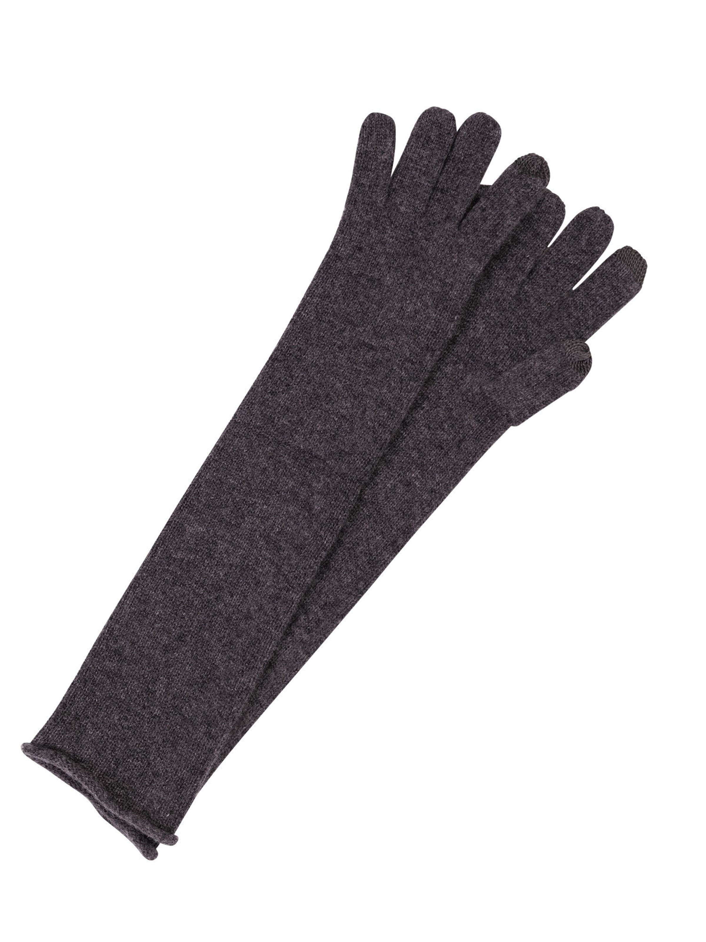 CASH-MERE.CH Sormikkaat värissä harmaa: etupuoli