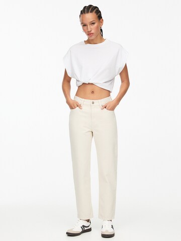 Loosefit Jeans di Pull&Bear in beige
