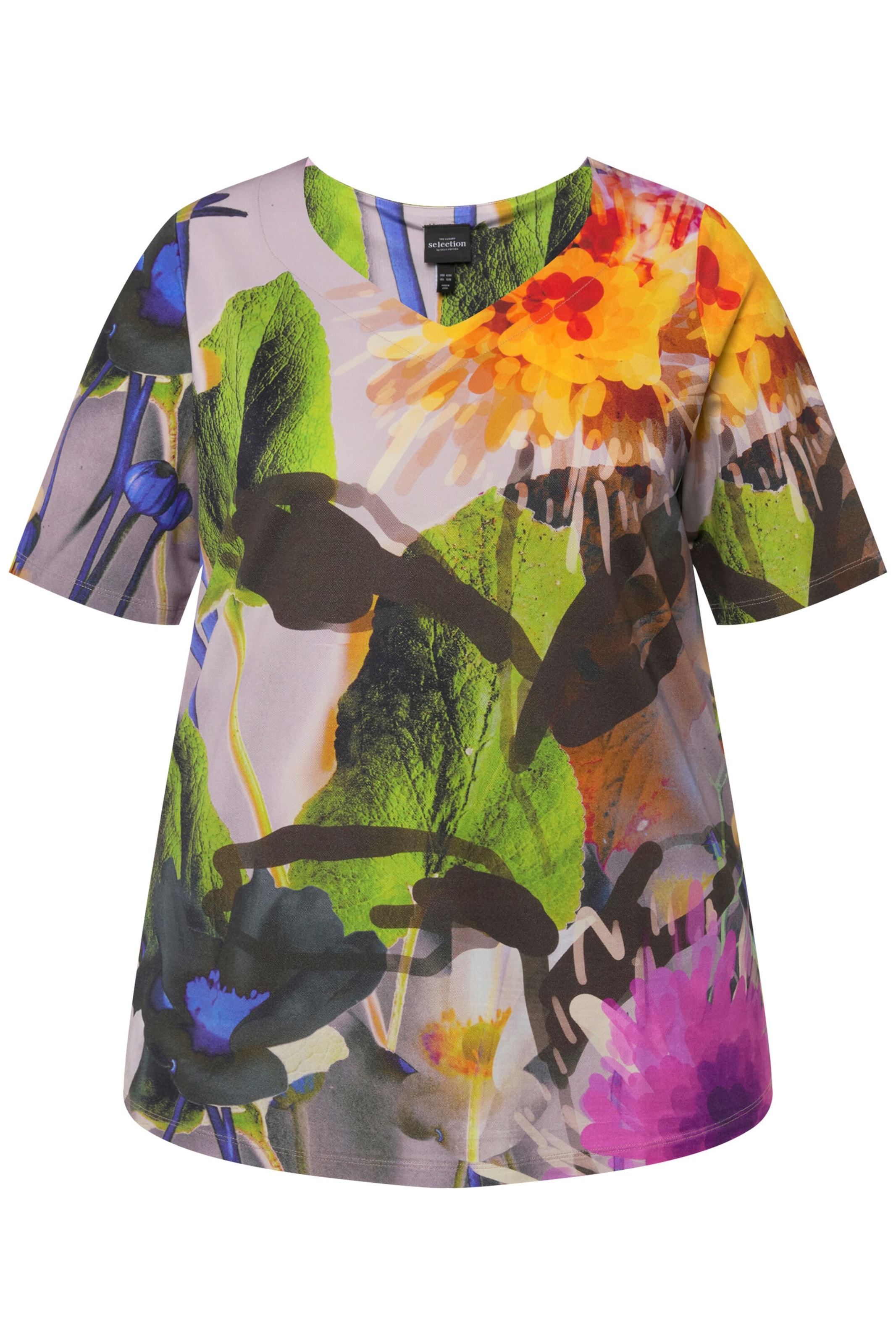 Ulla Popken Shirt in Mixed colours: front