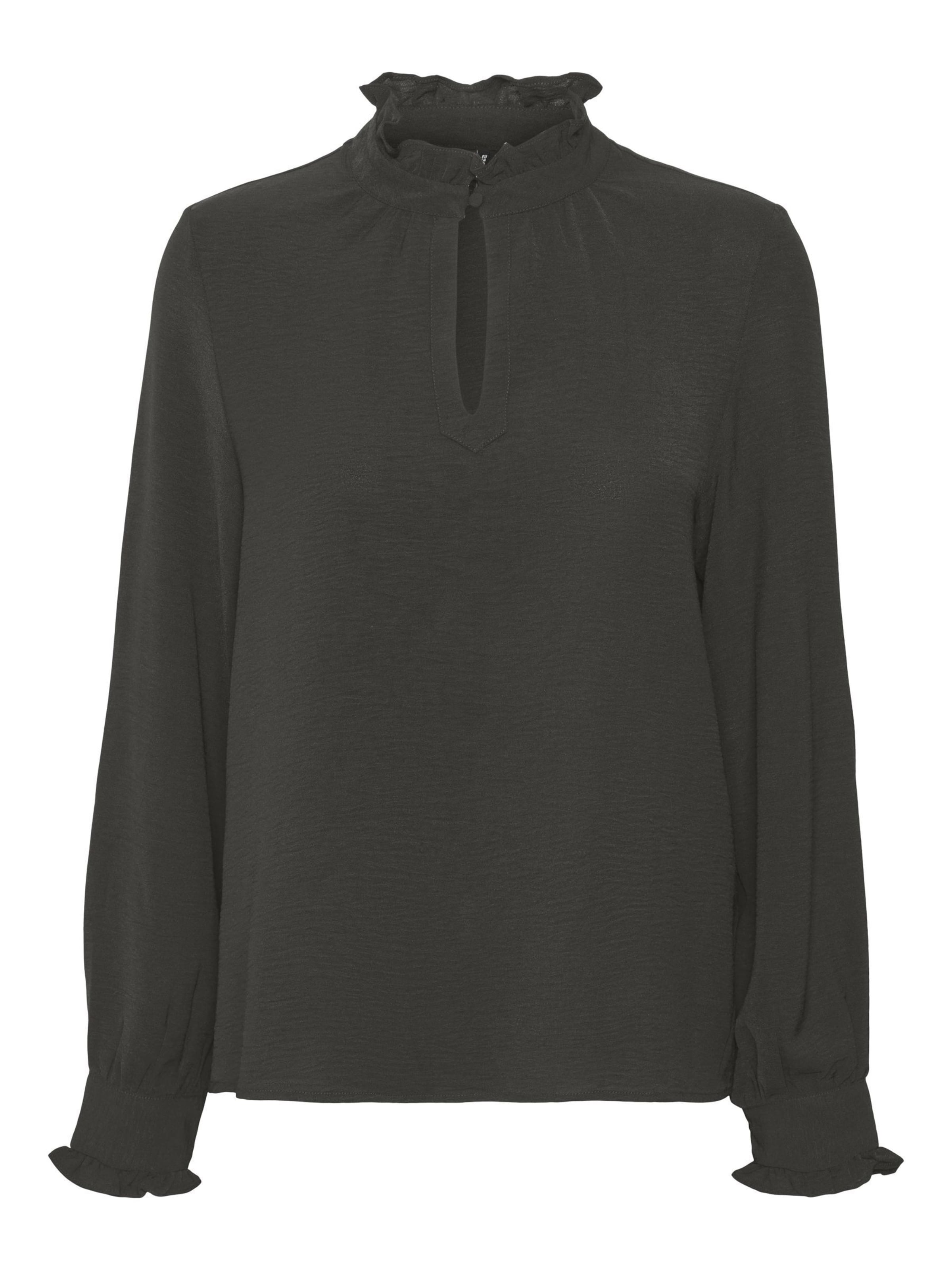 VERO MODA Blouse 'VMAlva' in Groen: voorkant