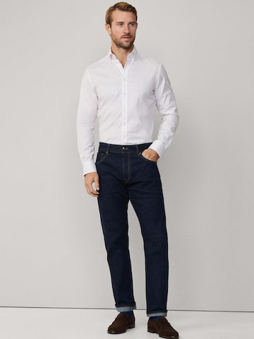 Coupe regular Chemise Hackett London en rouge