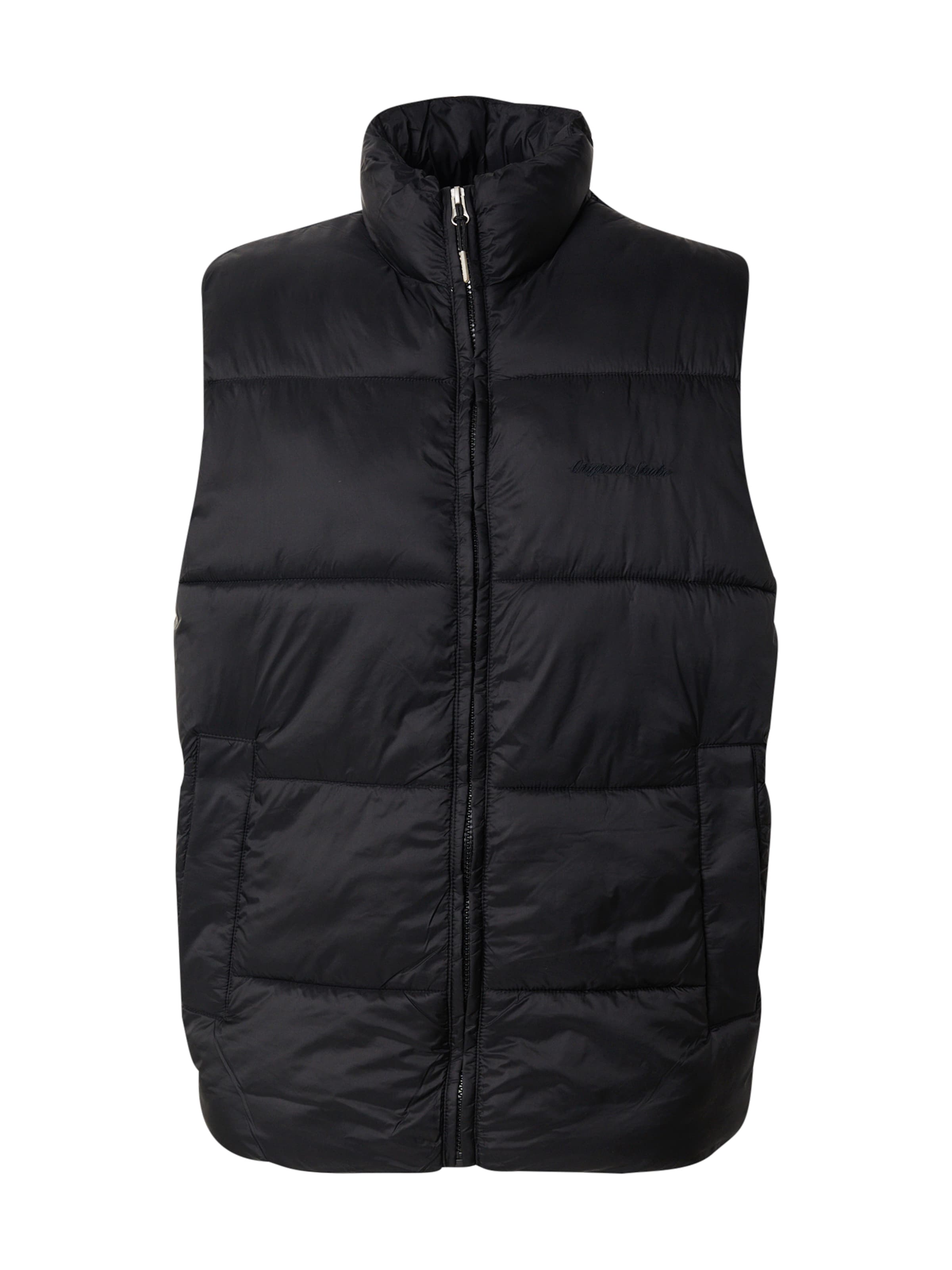 JACK & JONES - Chaleco 'JORNORREBRO' en negro: frente