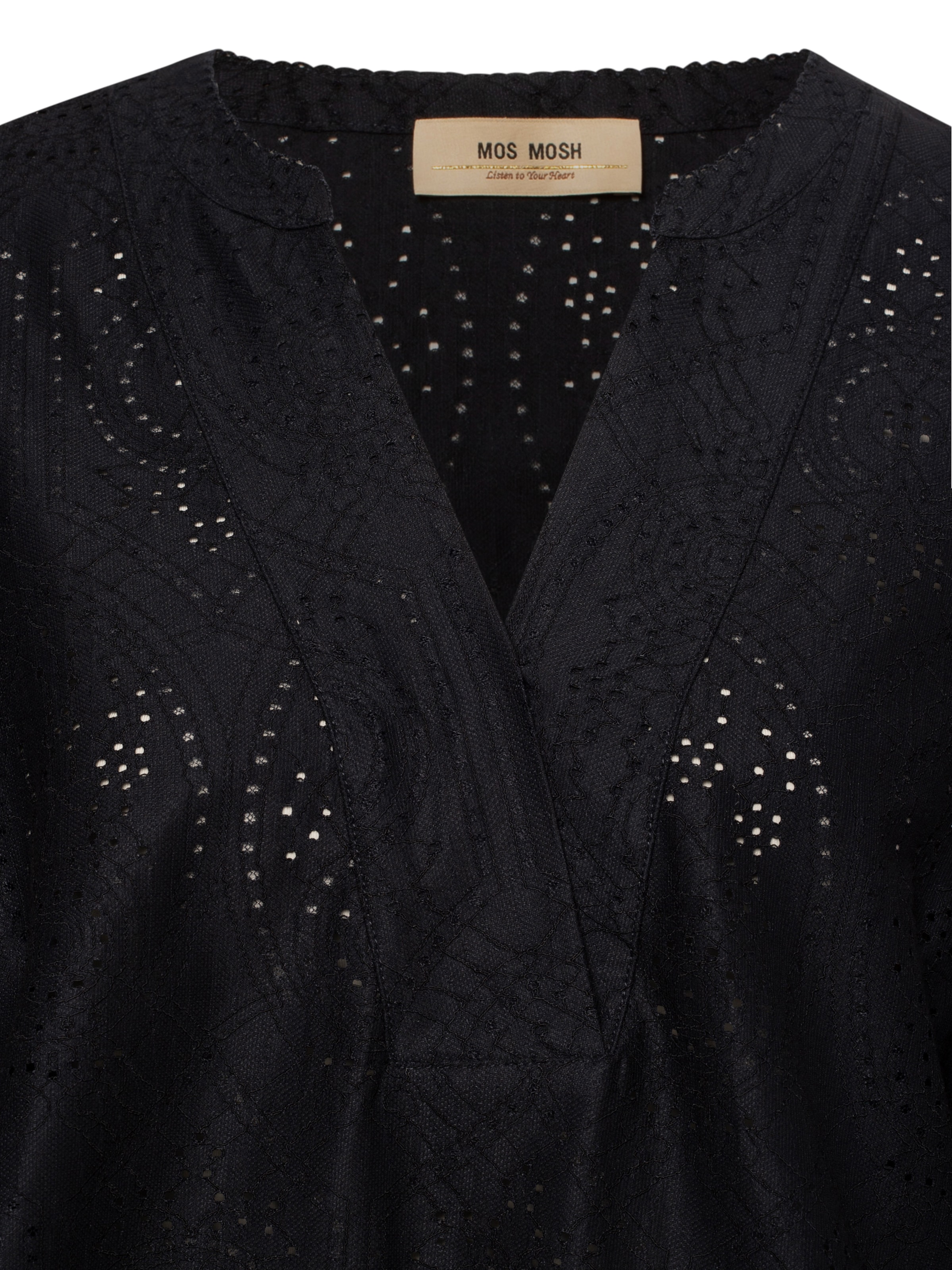 MOS MOSH Bluse 'MMYen Sina' in Blau