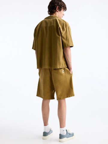 Fit confort Chemise Pull&Bear en vert