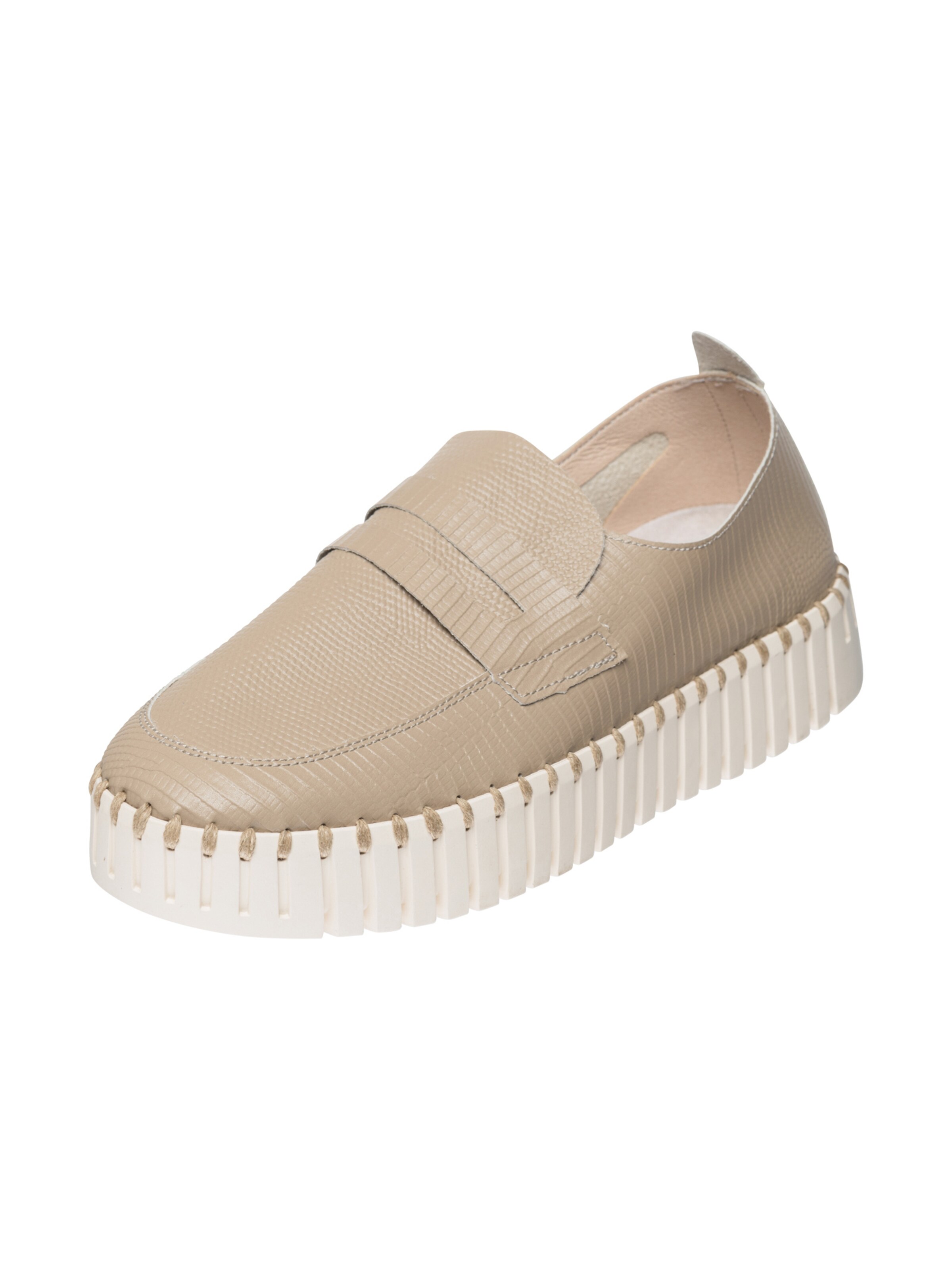 ILSE JACOBSEN Platform trainers 'TULIP3867' in Beige