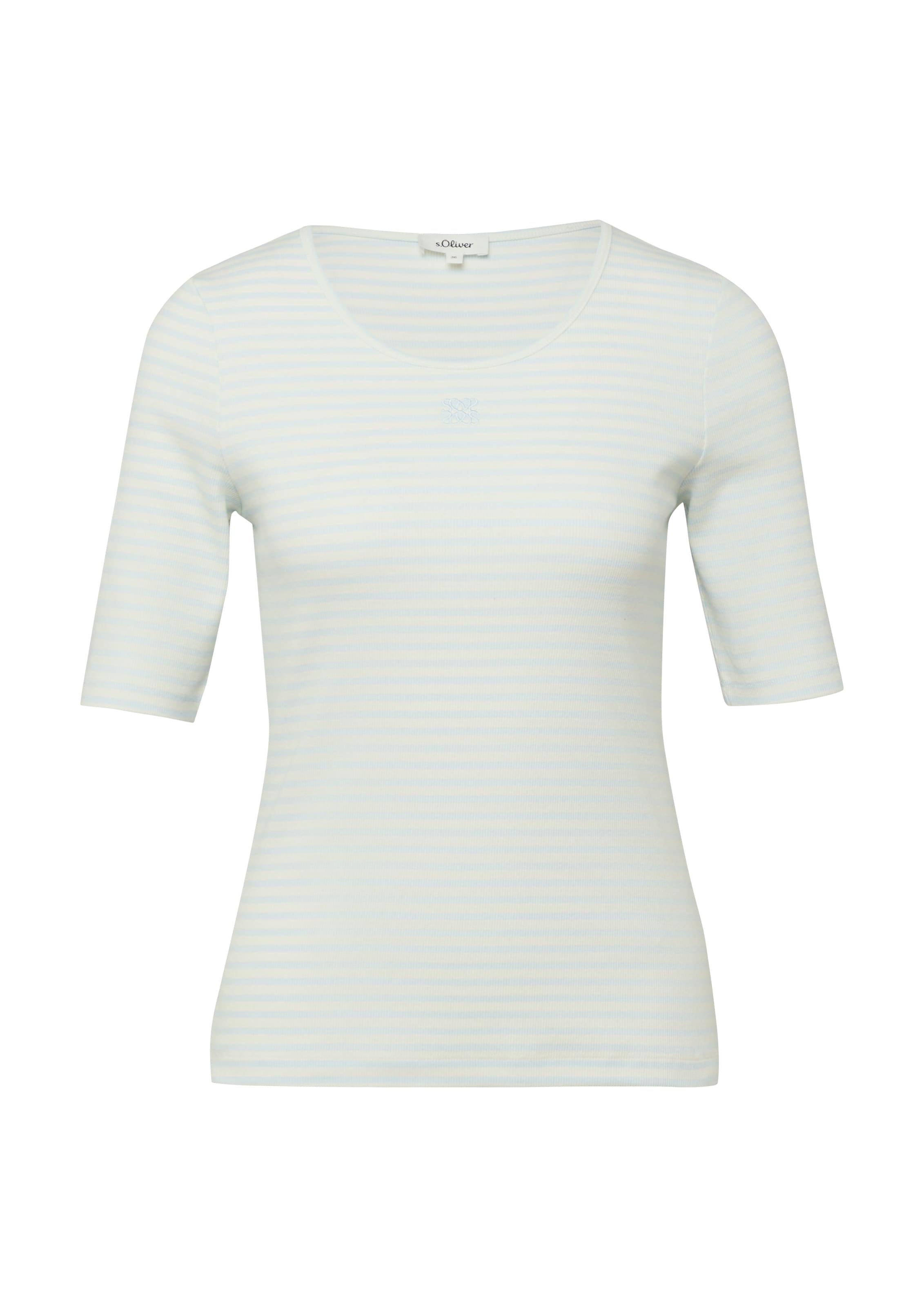 T-shirt s.Oliver en beige : devant