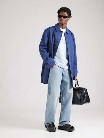 BOSS Футболка 'Globe' в Синий