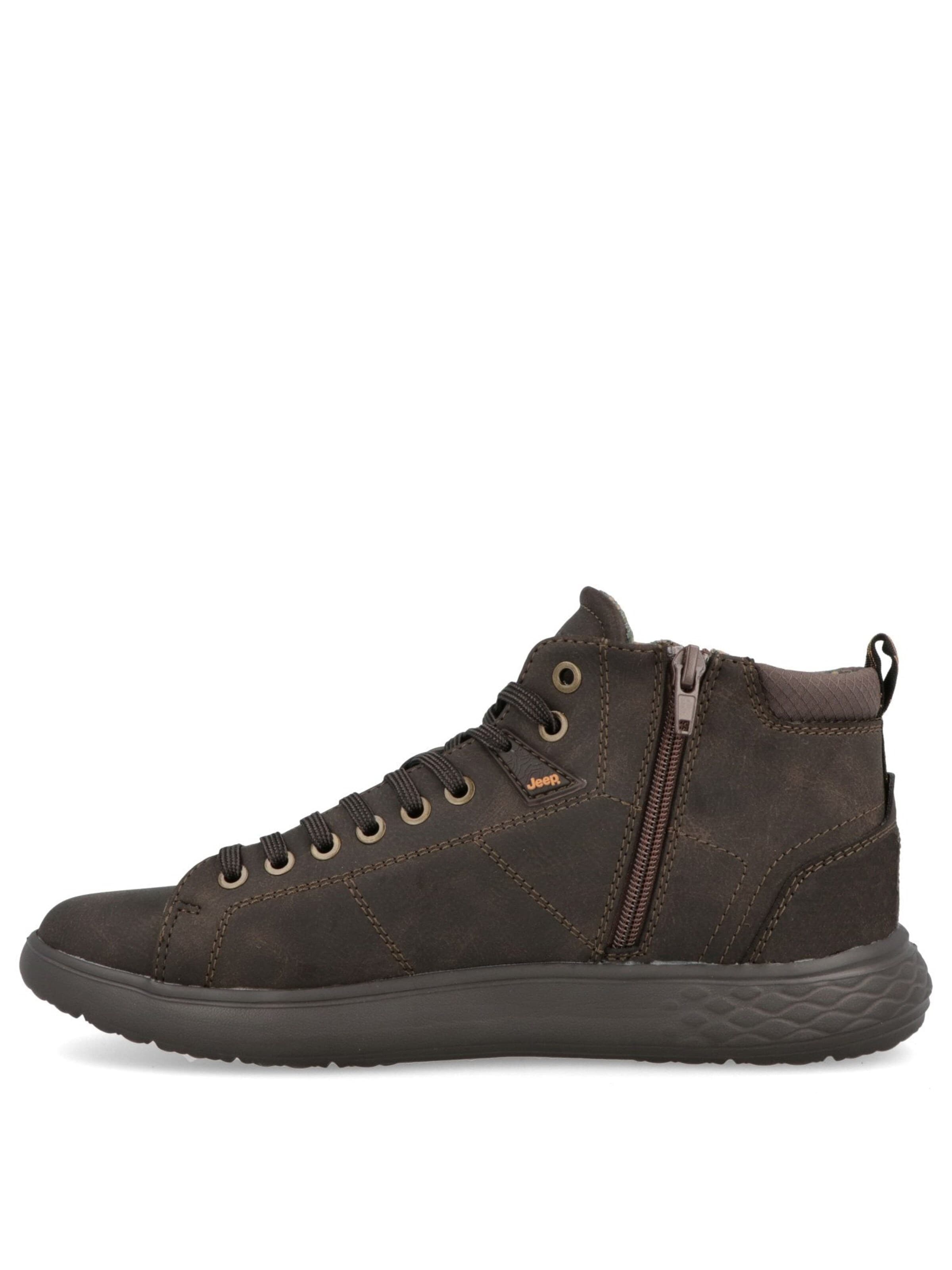 Baskets hautes 'Macadam JM52051A' Jeep en marron