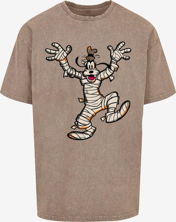 ABSOLUTE CULT Shirt ' D100 - Goofy Mummy' in Brown: front