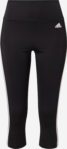 ADIDAS SPORTSWEAR - Pantalón deportivo en negro: frente