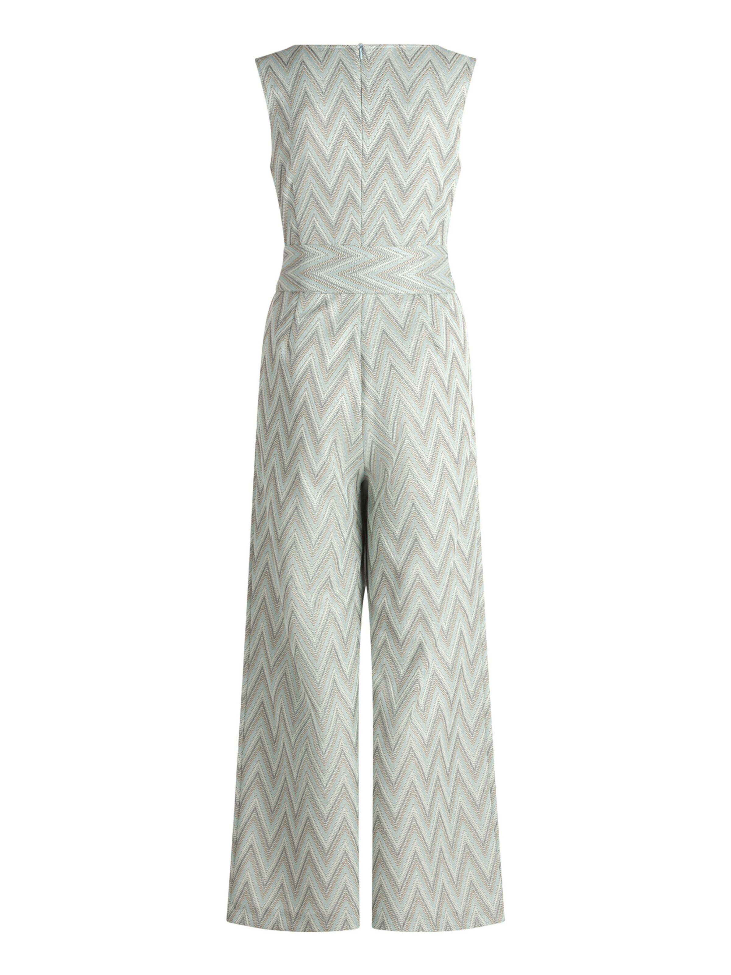 Betty Barclay Jumpsuit mit Bindegürtel in Blau