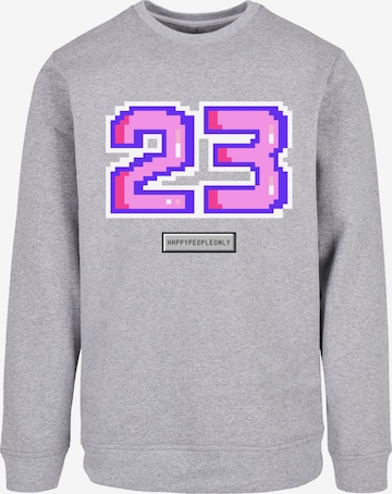 Sweat-shirt F4NT4STIC en gris : devant