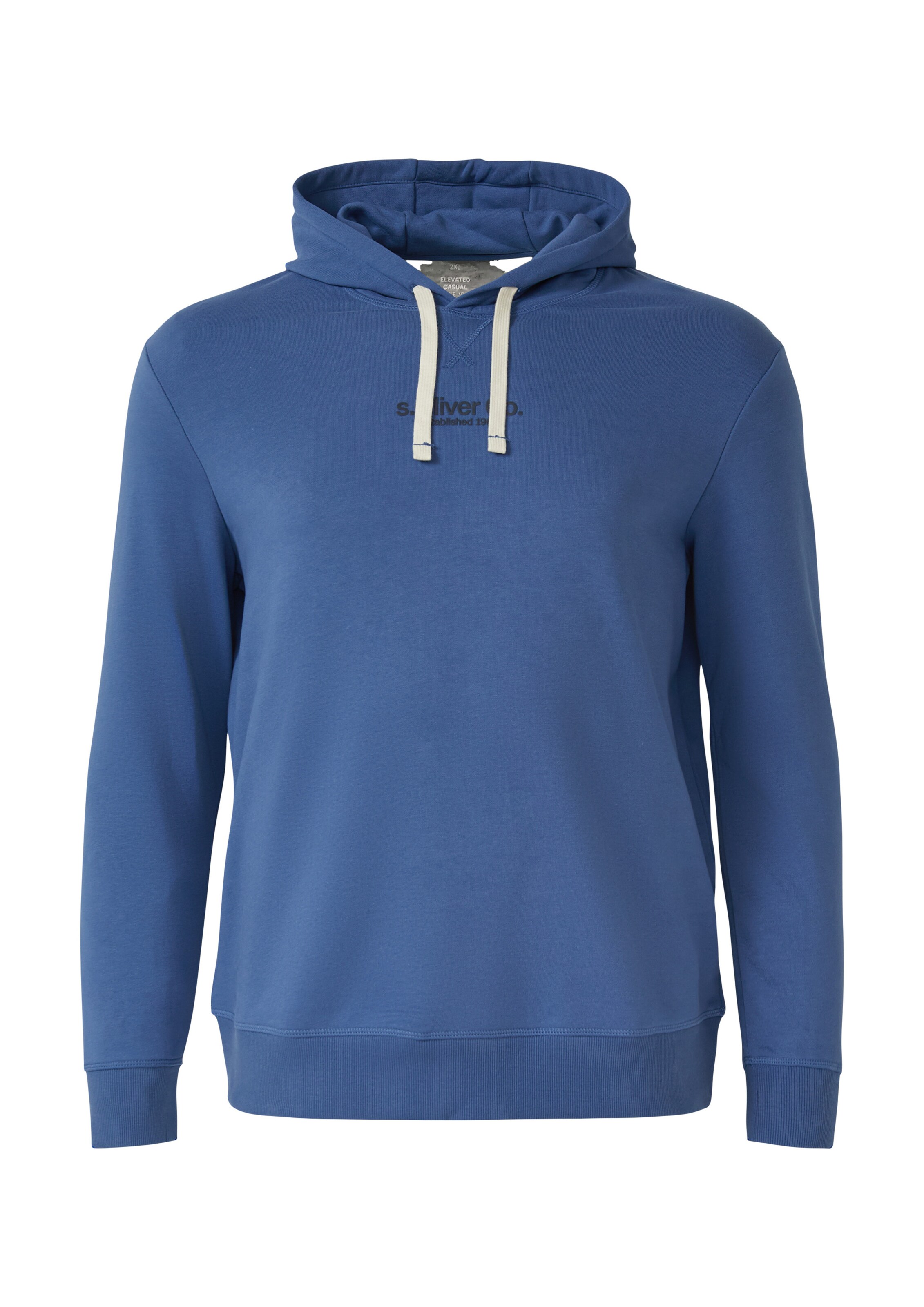 Sweat-shirt s.Oliver en bleu : devant