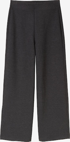 Wide leg Pantaloni de la TOM TAILOR DENIM pe gri: față