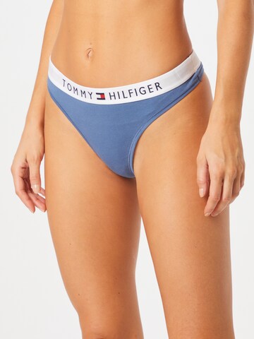 Tommy Hilfiger UnderwearTanga gaćice - plava boja: prednji dio